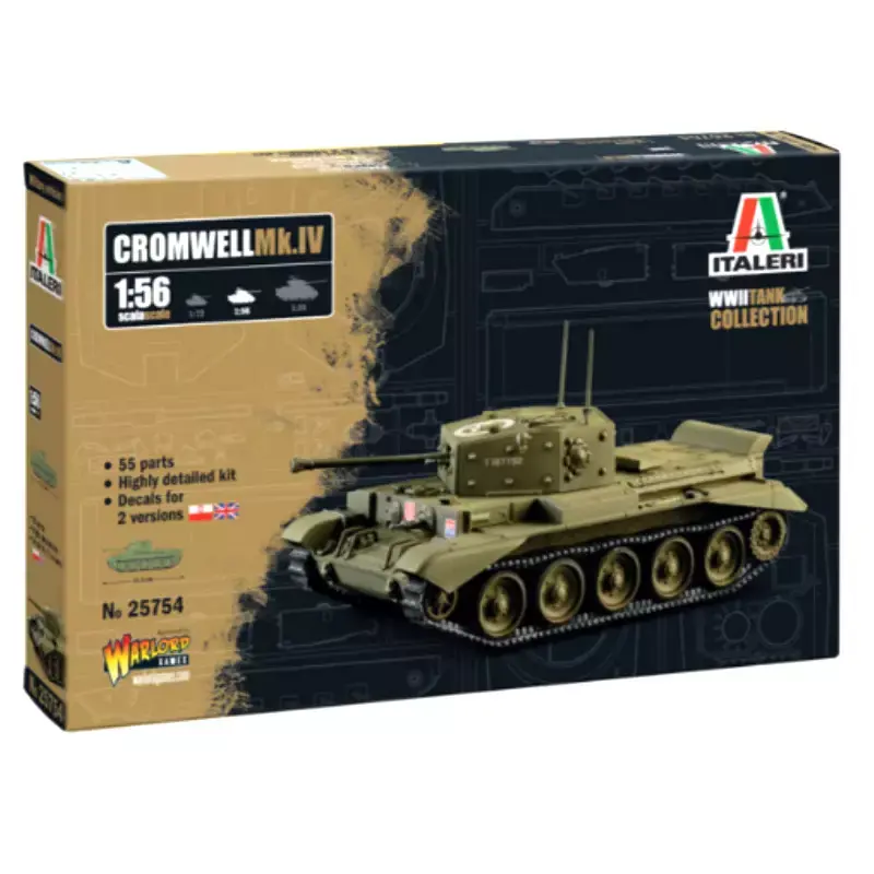 Prix Promo ITALERI 25754 Cromwell Mk. IV - 1/56