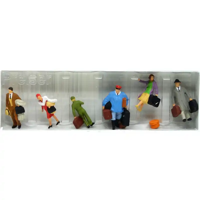 Retour Gratuit PREISER 12445 Voyageurs Vers 1930 - HO 1/87