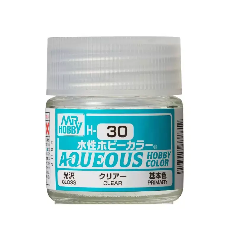 Promotion pot acrylique 10 ml H-030 Vernis Brillant Mr Hobby Gunze Aqueous