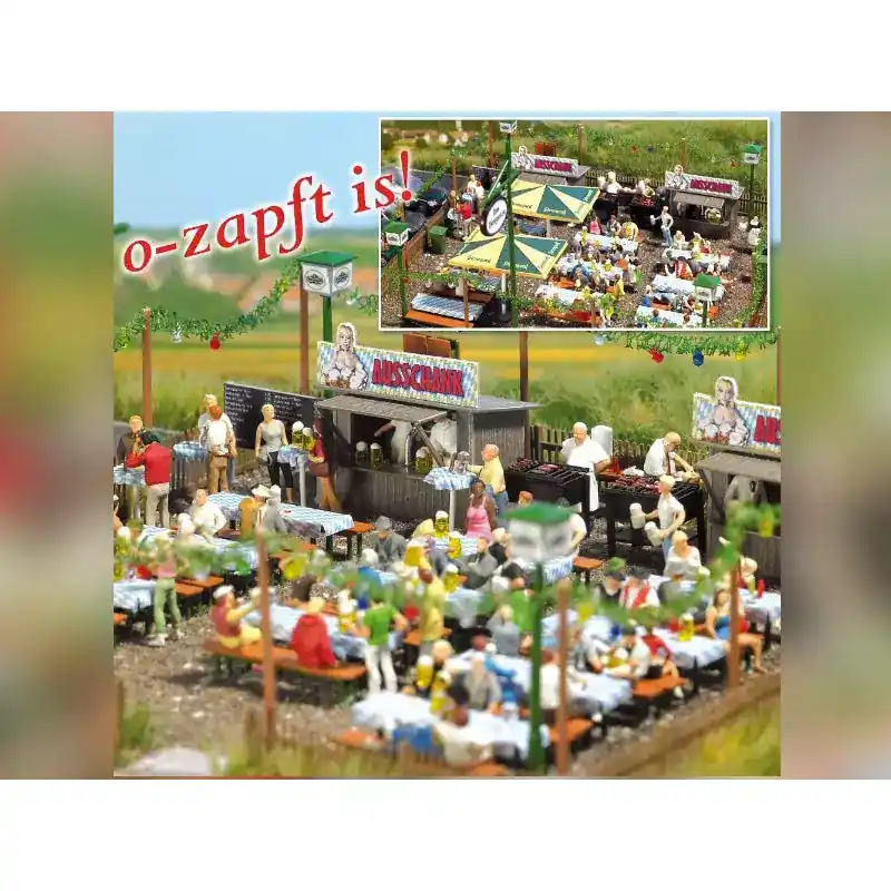 Vente Directe BUSCH 1046 Brasserie En Plein Air - HO 1/87