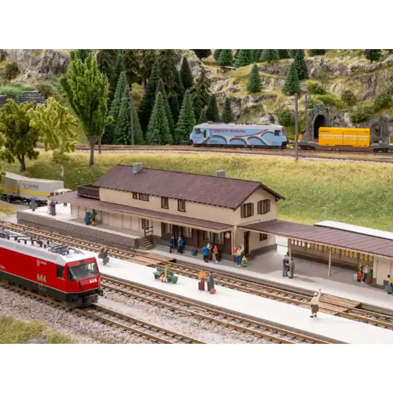 Achetez Aujourd'hui NOCH 66005 Gare De Bergün - Échelle HO 1/87