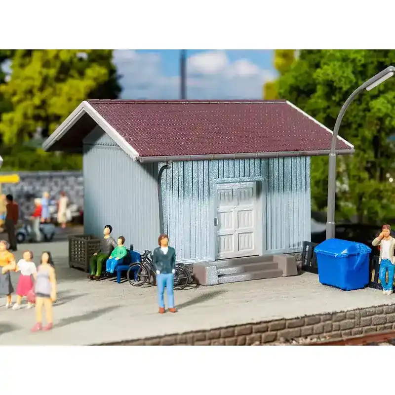 FALLER 120301 Abris De Quai - HO 1/87 Promotion