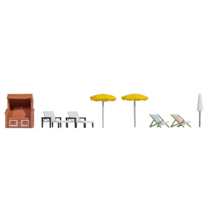 Promotion NOCH 14844 Accessoires De Plage - HO 1/87