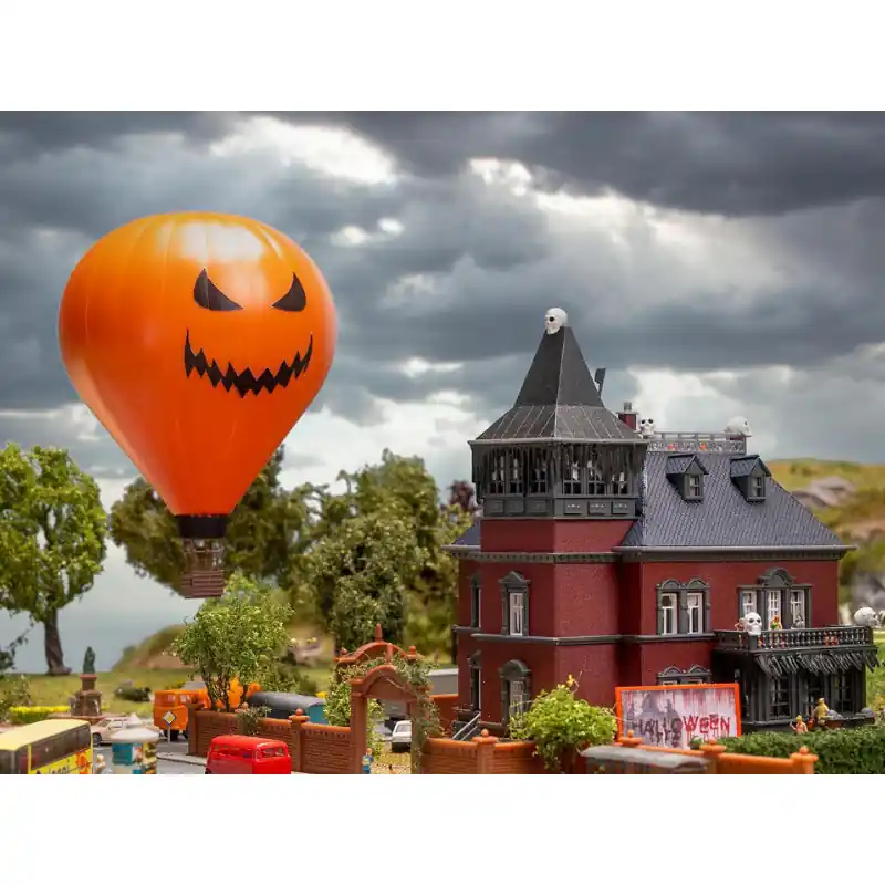 Paiement Sécurisé FALLER 239009 Action Set Halloween Maison Hantée Et Montgolfière - N 1/160