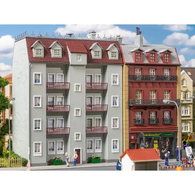 FALLER 130751 Immeuble Résidentiel Pritzwalk - HO 1/87 Meilleure Vente