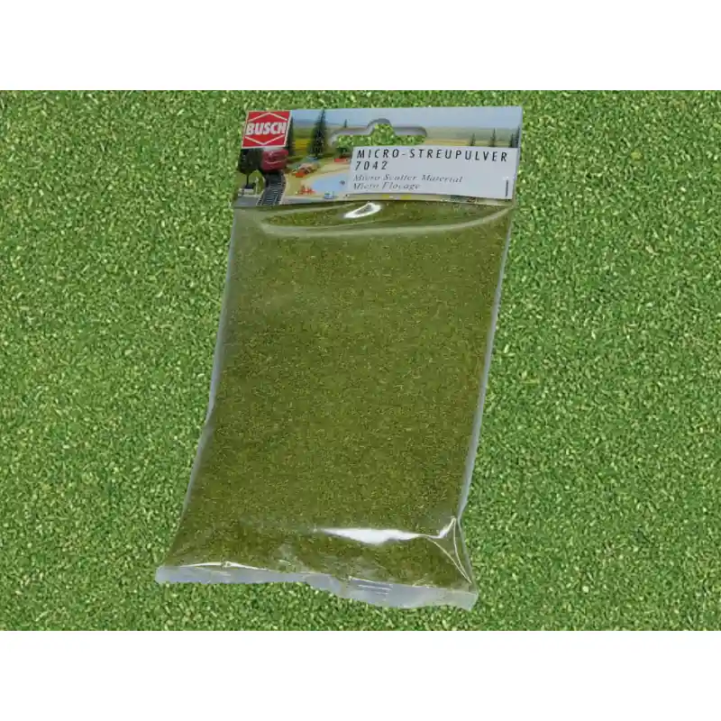 Produit De Marque BUSCH 7042 Micro Flocage Vert Clair 40g