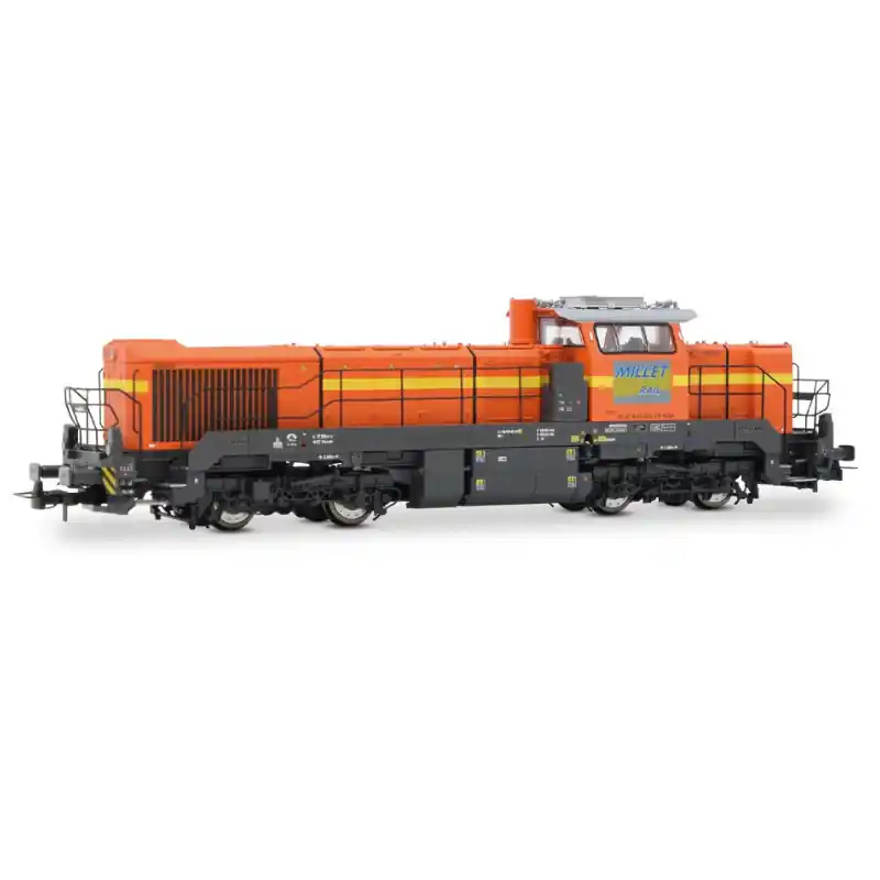 JOUEF HJ2472S Locomotive Diesel DE 18 MILLET Digitale Son - HO 1/87 - Ép VI Petit Prix