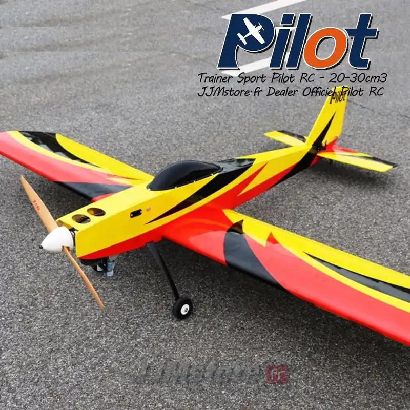 Super Prix Trainer Pilot RC Sport Trainer 2.30m - de 20 à 35cm3
