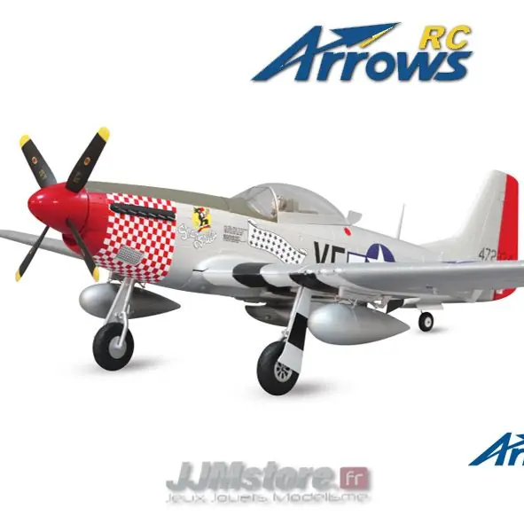 Soldes P-51 MUSTANG Arrows RC PNP