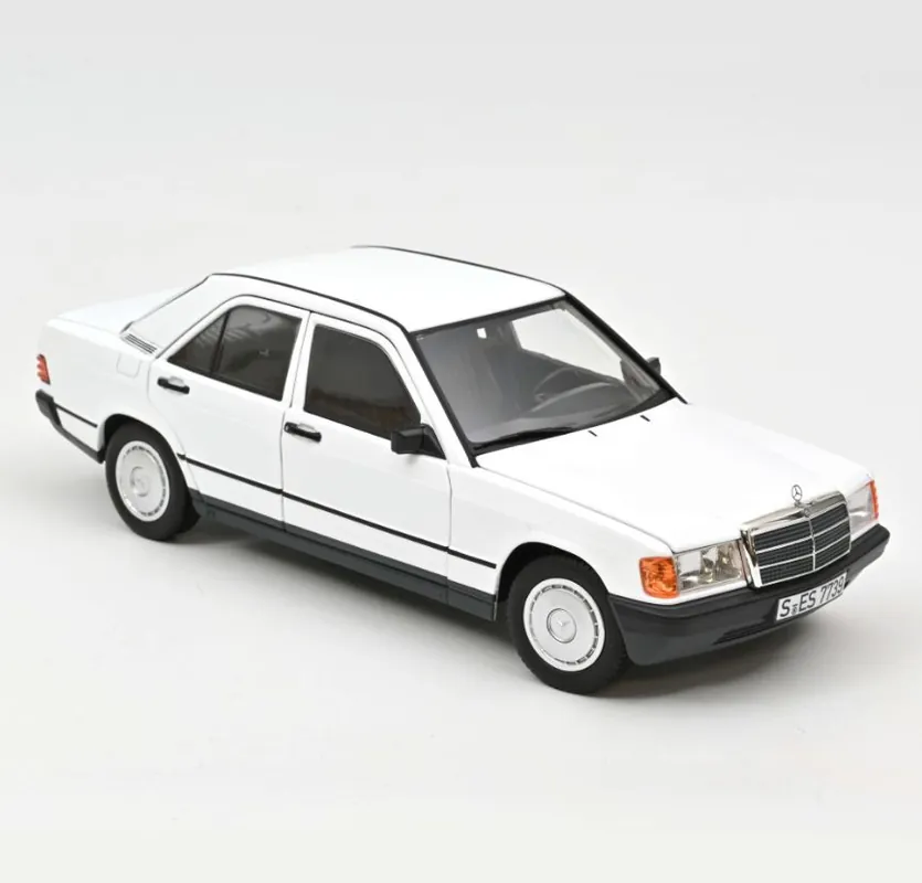 NOREV Mercedes 190 E 1984 blanc 1/18 - 183820 Satisfait Ou Remboursé