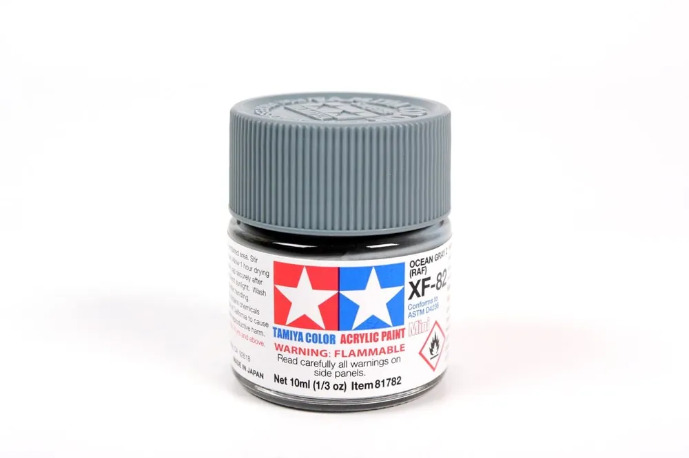 Dernier Modèle XF82 Ocean Grey 2 Tamiya - Peinture Acrylique 10ml