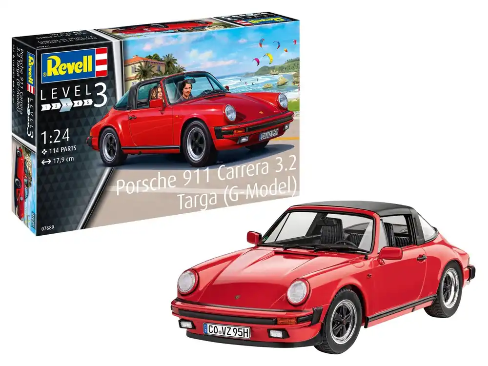 Commander Vite Porsche 911 Carrera 3.2 Targa Revell - 07689