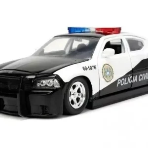 Jada Toys Dodge Charger Police SRT8 Fast & Furious 2006 1/24 - 33665 Affaire À Saisir