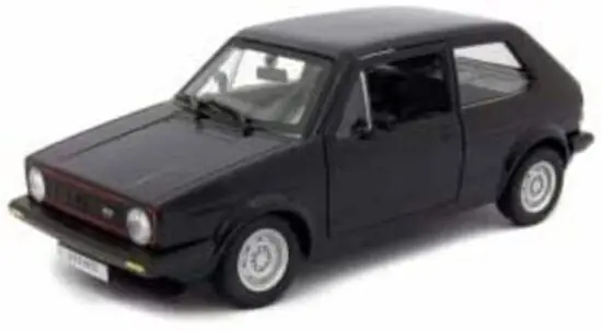 Nouvelle Collection BURAGO Golf Gti Mk1 1979 Noire 1/24 - 21089B