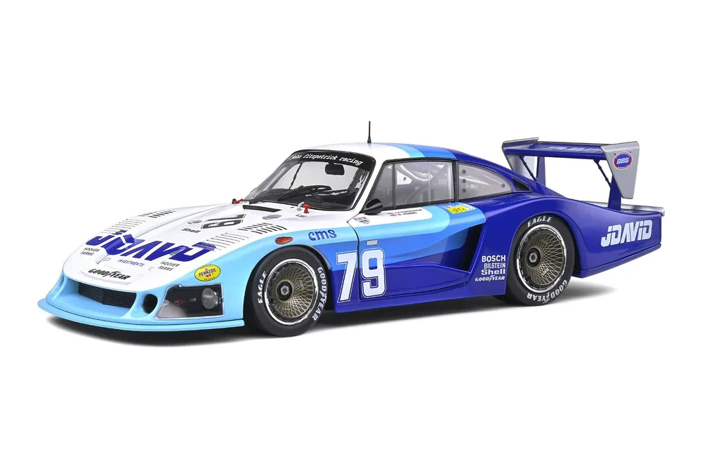 Pas Cher SOLIDO Porsche 935 Moby Dick 24h Le Mans 1982 1/18 - S1805402