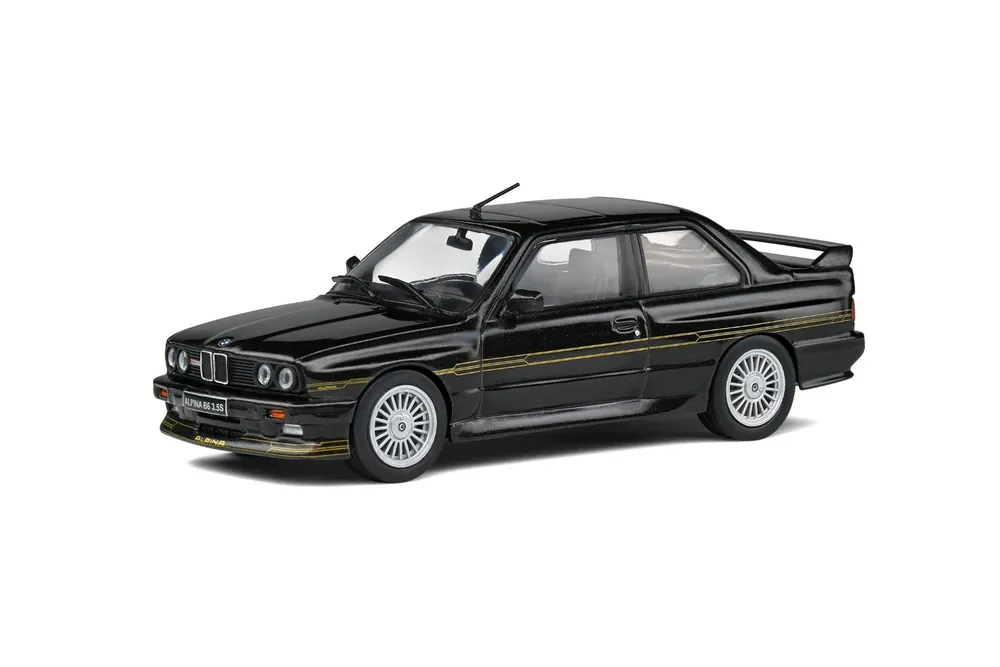 SOLIDO Alpina E30 B6 Black 1989 1/43 - S4312002 Promotion