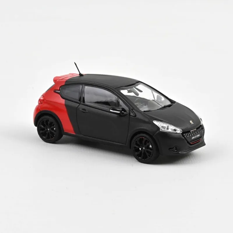 Produit De Marque NOREV Peugeot 208 GTi 30TH 2014 Black Matt & Red 1/43 - 472821