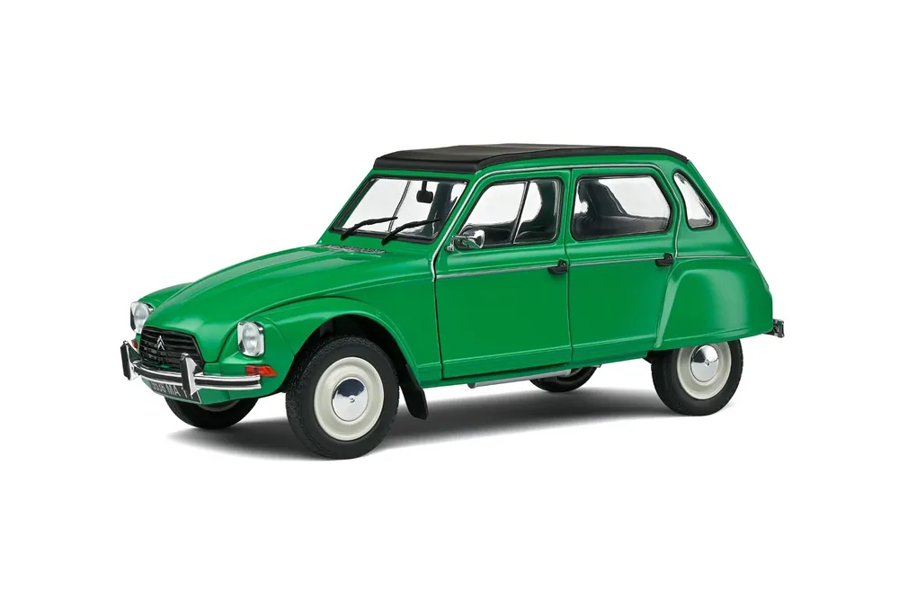 Nouveauté Citroën Dyane 6 Vert 1976 1/18 SOLIDO - S1800308
