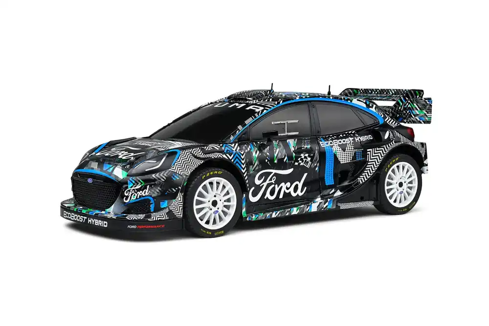 Ford Puma Rally 1 Hybrid Goodwood 2021 1/18 SOLIDO - S1809501 Promotion Saisonnière