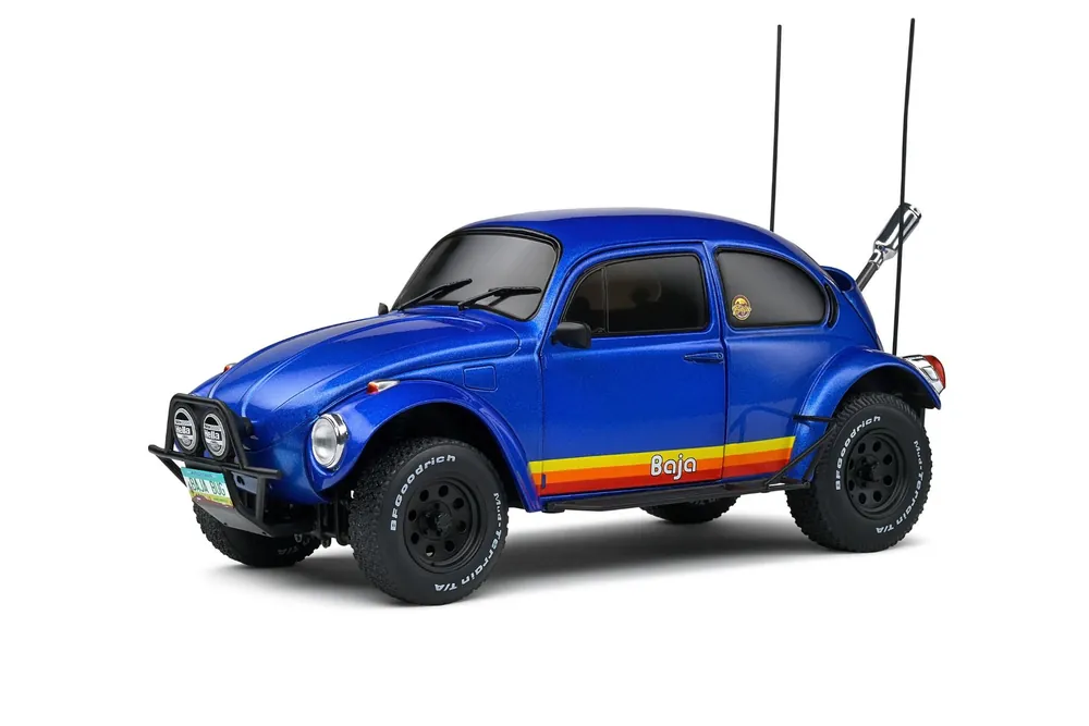 Volkswagen Beetle Baja Bleu 1975 1/18 SOLIDO - S1809601 Must-Have