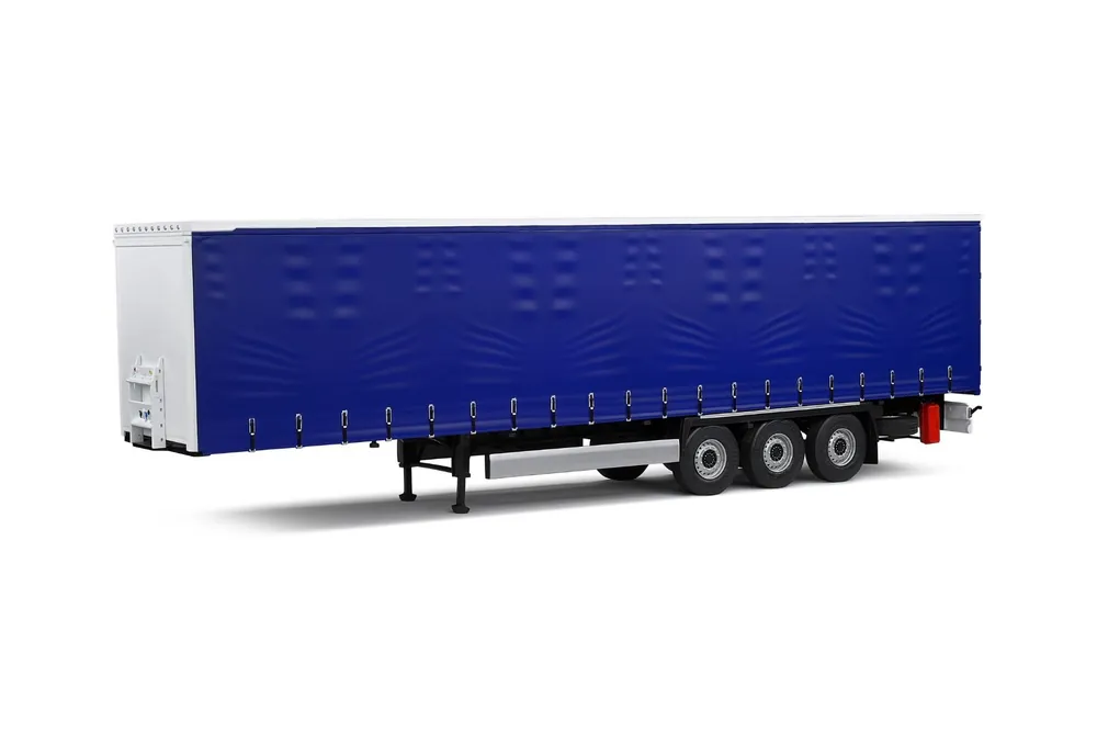 Tarpolin Trailer Blue 1/24 SOLIDO - S2400504 Achetez Aujourd'hui
