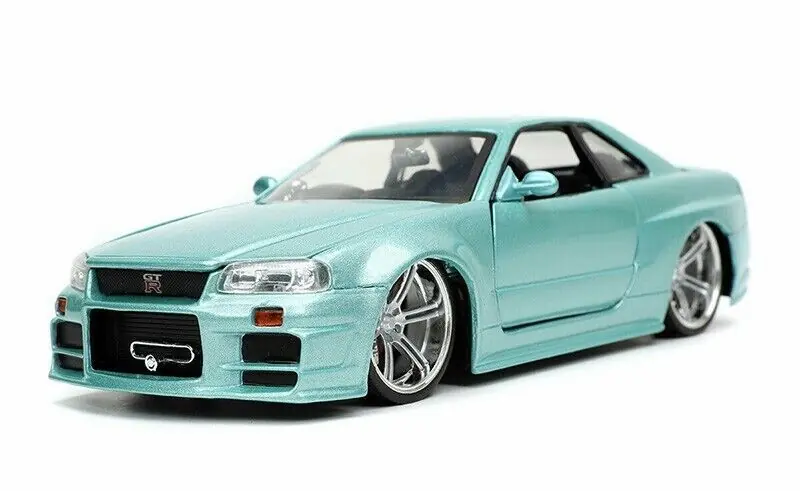 Soldes Jada Toys Nissan Skyline GT-R R34 Fast & Furious 1/24 - 32608