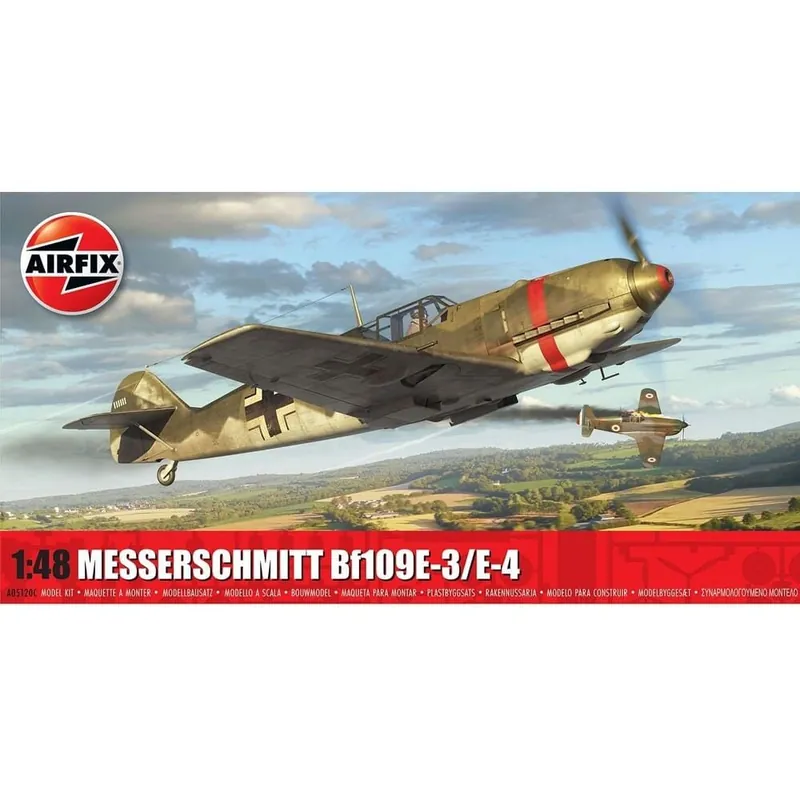 Commander Maintenant Messerschmitt Bf109E-3/E-4 1 48 Airfix - A05120C