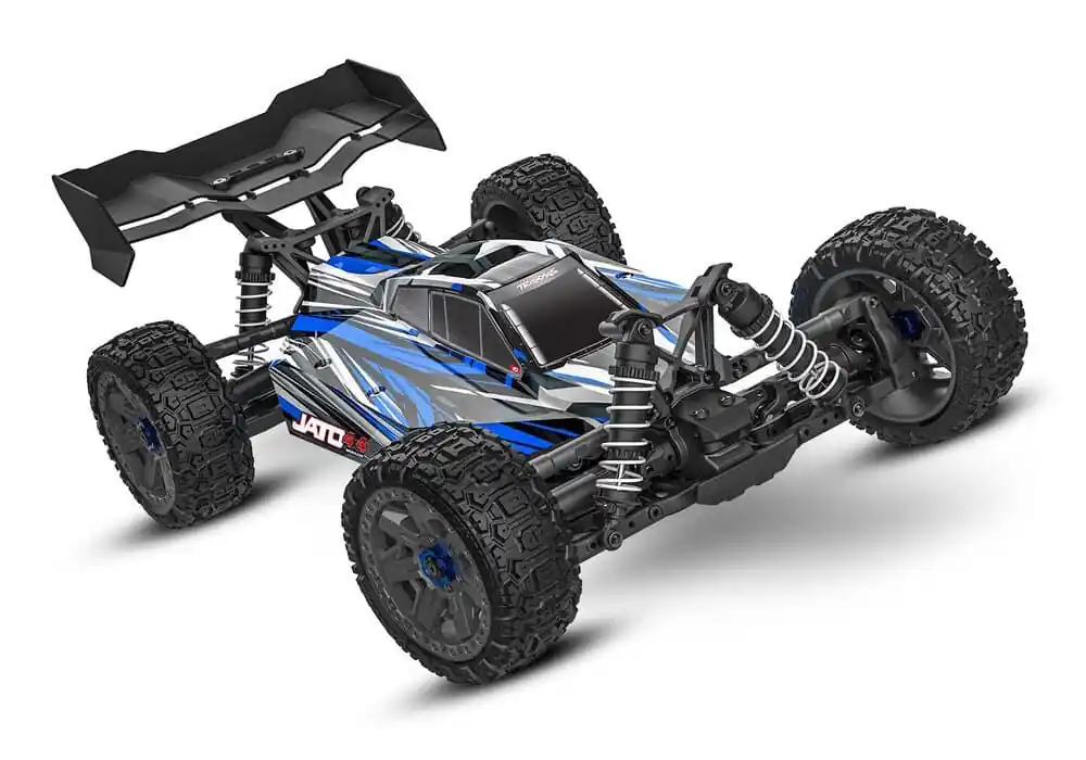 Promotion Traxxas Buggy Jato 4x4 BL-2S Bleu 1/8 RTR - 90154-4-BLUE