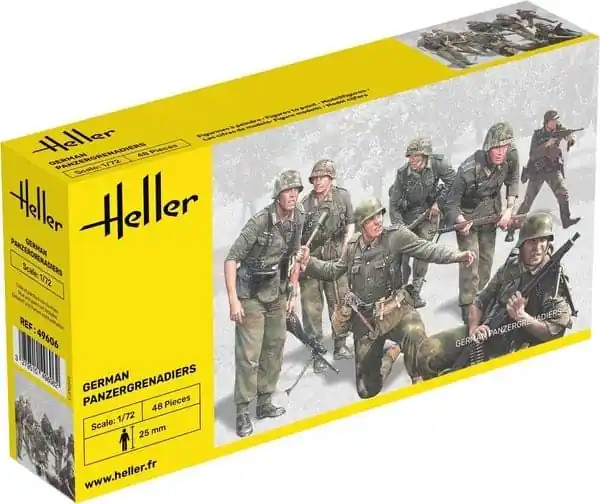 Promotion Heller Panzergrenadiers Allemands 1/72 - 49606