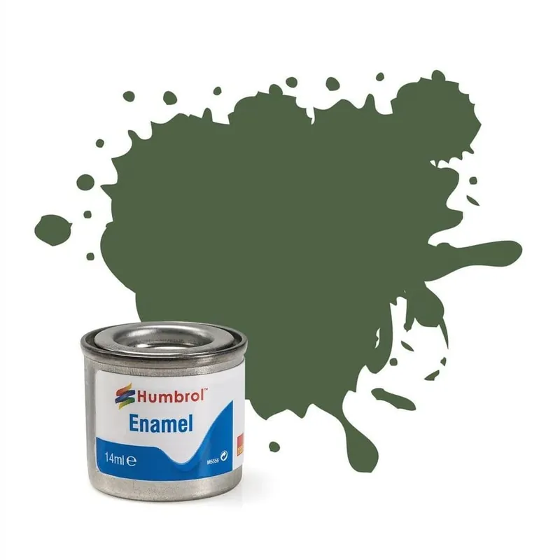 Peinture Humbrol No.117 - Vert Clair US Mat 14ml Nouvel Arrivage
