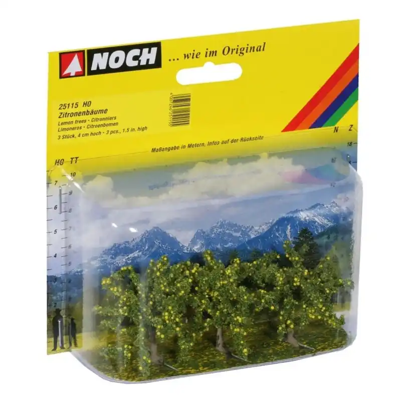 Citronniers 4cm (x3) - NOCH 25115 Promotion