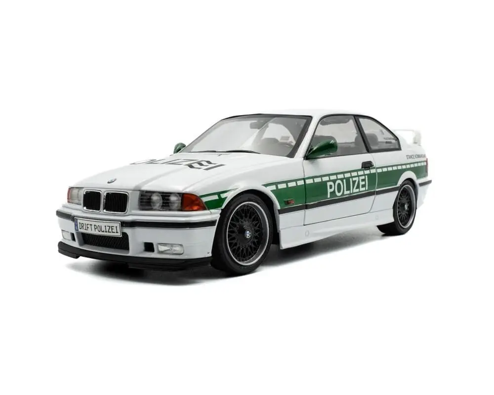BMW E36 M3 Coupé Solido Works Drift Polizei 1991 1/18 SOLIDO - S1803915 Expédition Rapide