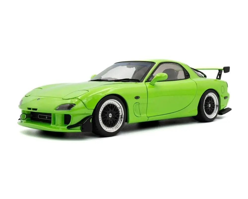 Populaire Mazda RX7 FD3RS Solido Works Vert Néon 1999 1/18 SOLIDO - S1810606