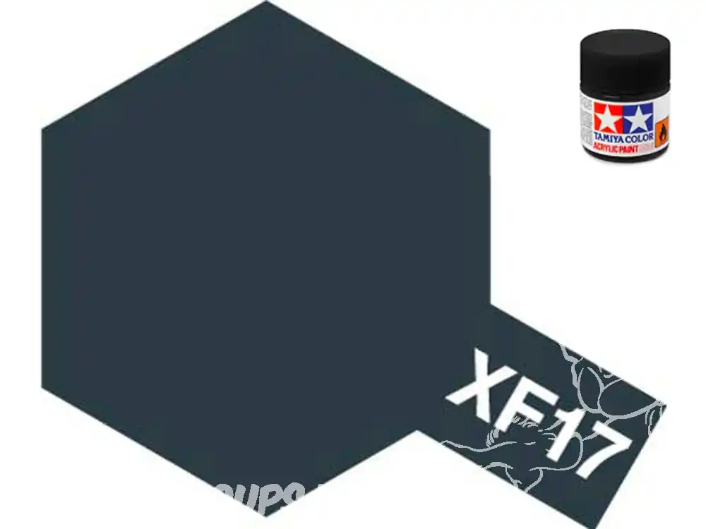 peinture maquette tamiya xf17 bleu mer mat 10ml Top Vente