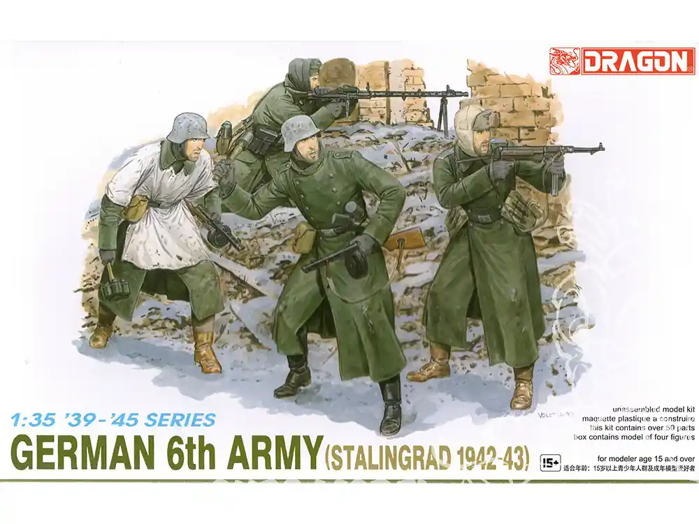 Prix Choc dragon maquette militaire 6017 6Th Armée Allemande Stalingrad 1942-1943 1/35