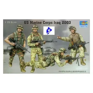 Trumpeter maquette militaire 00407 US MARINES 1/35 Vente Directe