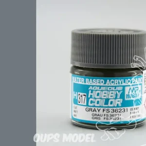 Pas Cher peinture maquette Mr Hobby H317 gris mat fs36231