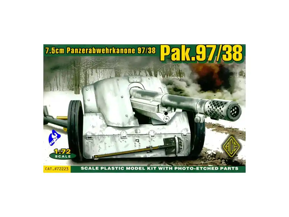 Ace Maquettes Militaire 72223 CANON ALLEMAND 7.5cm 1/72 Nouveauté