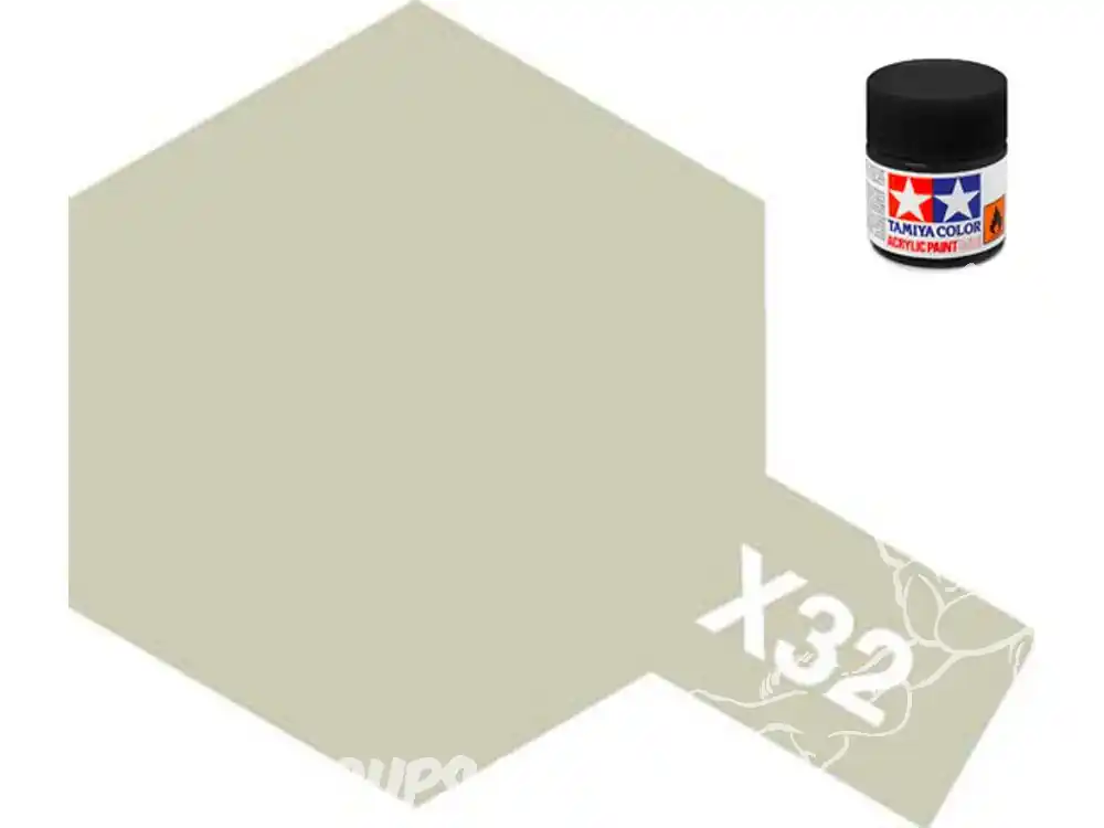 Achetez Aujourd'hui peinture maquette tamiya x32 XL argent titanium 23ml