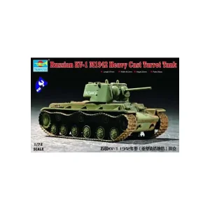 Pas Cher Trumpeter maquette militaire 07231 CHAR LOURD SOVIETIQUE KV-1 1/72