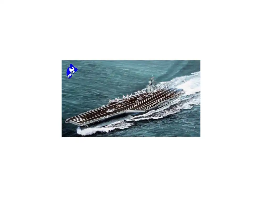 Trumpeter maquette bateau 05753 USS "DWIGHT D. EINSENHOWER" 1/700 Offre Exclusive