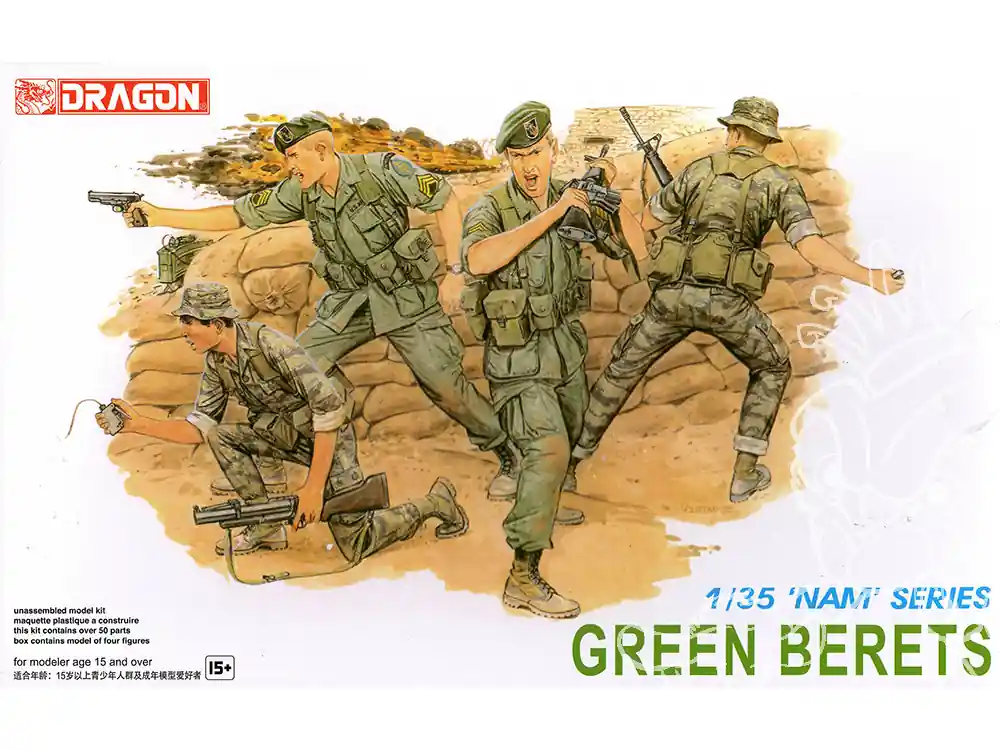 Dragon maquette militaire 3309 berets Verts 1/35 Prix Choc
