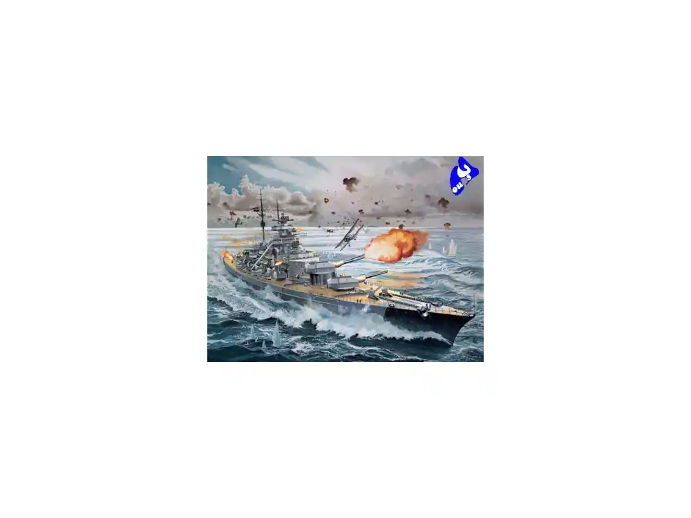 Revell maquette bateau 05040 BISMARCK 1/350 Authentique