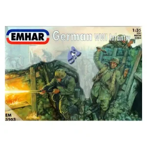 EMHAR maquette militaire 3503 Infanterie Allemande WWI 1/35 Achetez Aujourd'hui