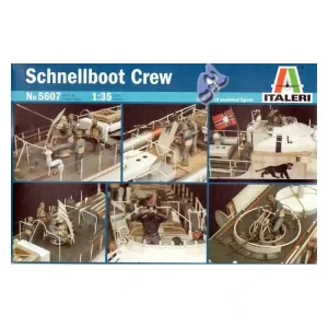 ITALERI maquette militaire 5607 Equipage Schnellboot S100 1/35 Bon Marché