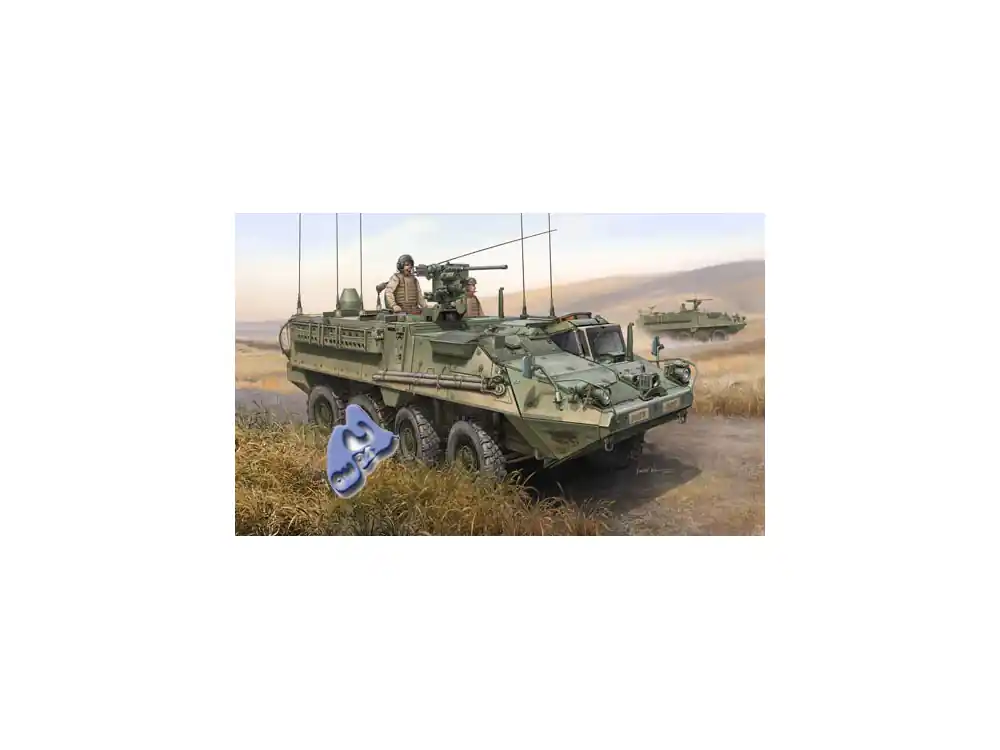 TRUMPETER maquette militaire 00397 M1130 STRYKER VEHICULE DE COM Expédié Aujourd'hui