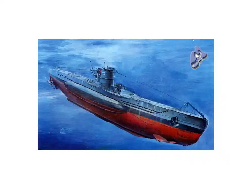 Produit De Marque AFV maquette bateau 73502 U-BOAT TYPE VII B 1/350