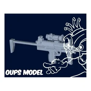 TRUMPETER maquette militaire 00523 Fusil d‘assaut MP7A1 1/35 Soldes
