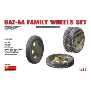 Offre Exclusive MINI ART maquette militaire 35099 ROUES POUR FAMILLE DES CAMIONS GAZ-AA 1/35