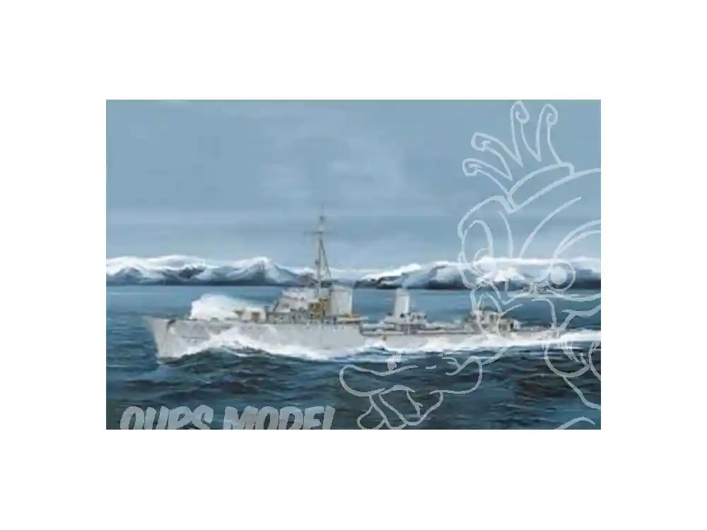 Trumpeter maquette bateau 05321 DESTROYER ALLEMAND (Zerstorer) Z-25 1/350 Dernier Modèle